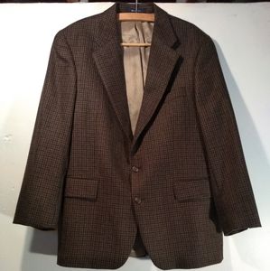 Polo University Club Mens 44R Dark Wool Sportcoat